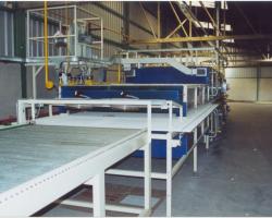 Horno de rodillos para azulejos