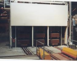 Secadero para gres extrusionado doble
